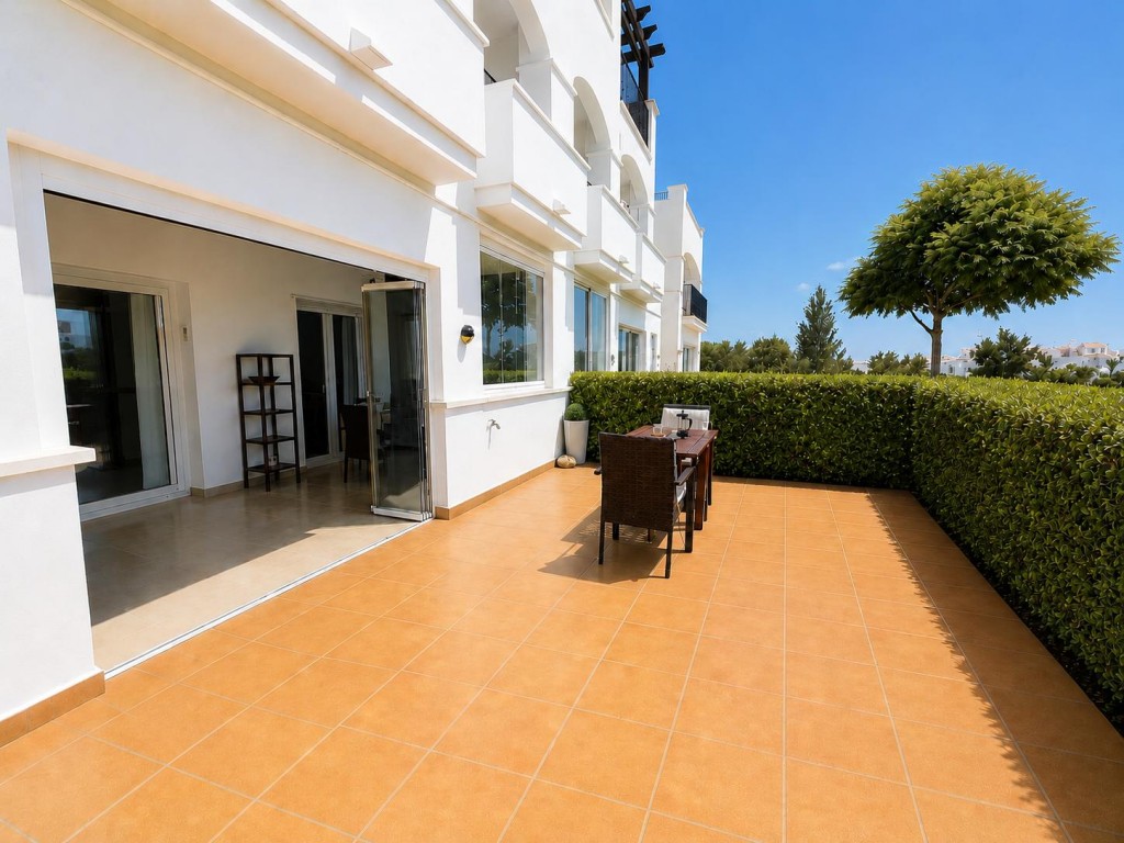 2 Bedroom Garden Apartment in Hacienda Riquelme Golf Resort, Murcia