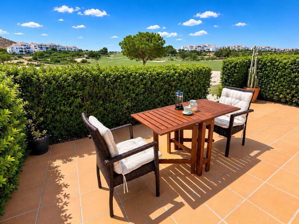2 Bedroom Garden Apartment in Hacienda Riquelme Golf Resort, Murcia