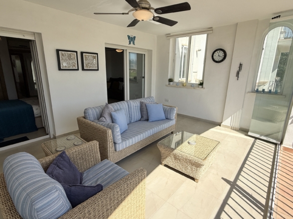 Stunning 2-Bed, 2-Bath Apartment with Panoramic Golf Views at Hacienda Riquelme