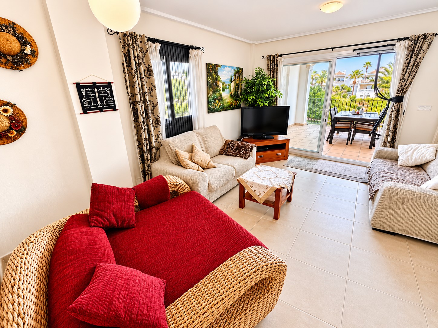 Rare Two Bedroom Two Bathroom End Apartment for Sale | Hacienda Riquelme Golf Resort