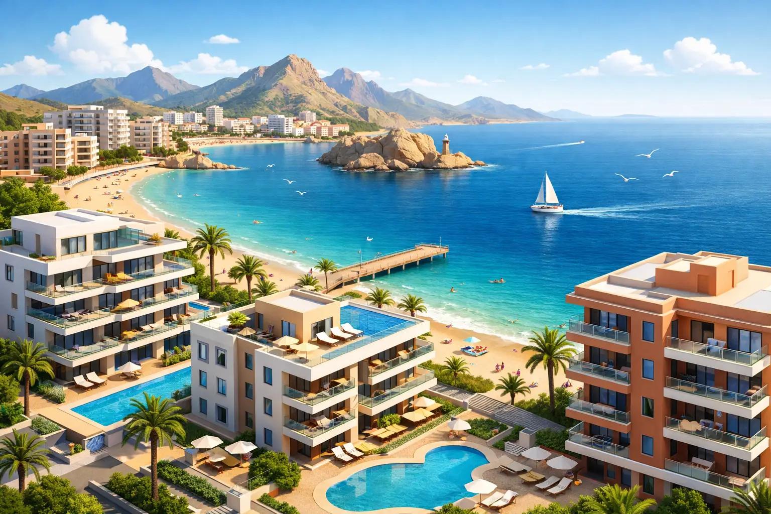 Best Places for Coastal Apartments in Murcia