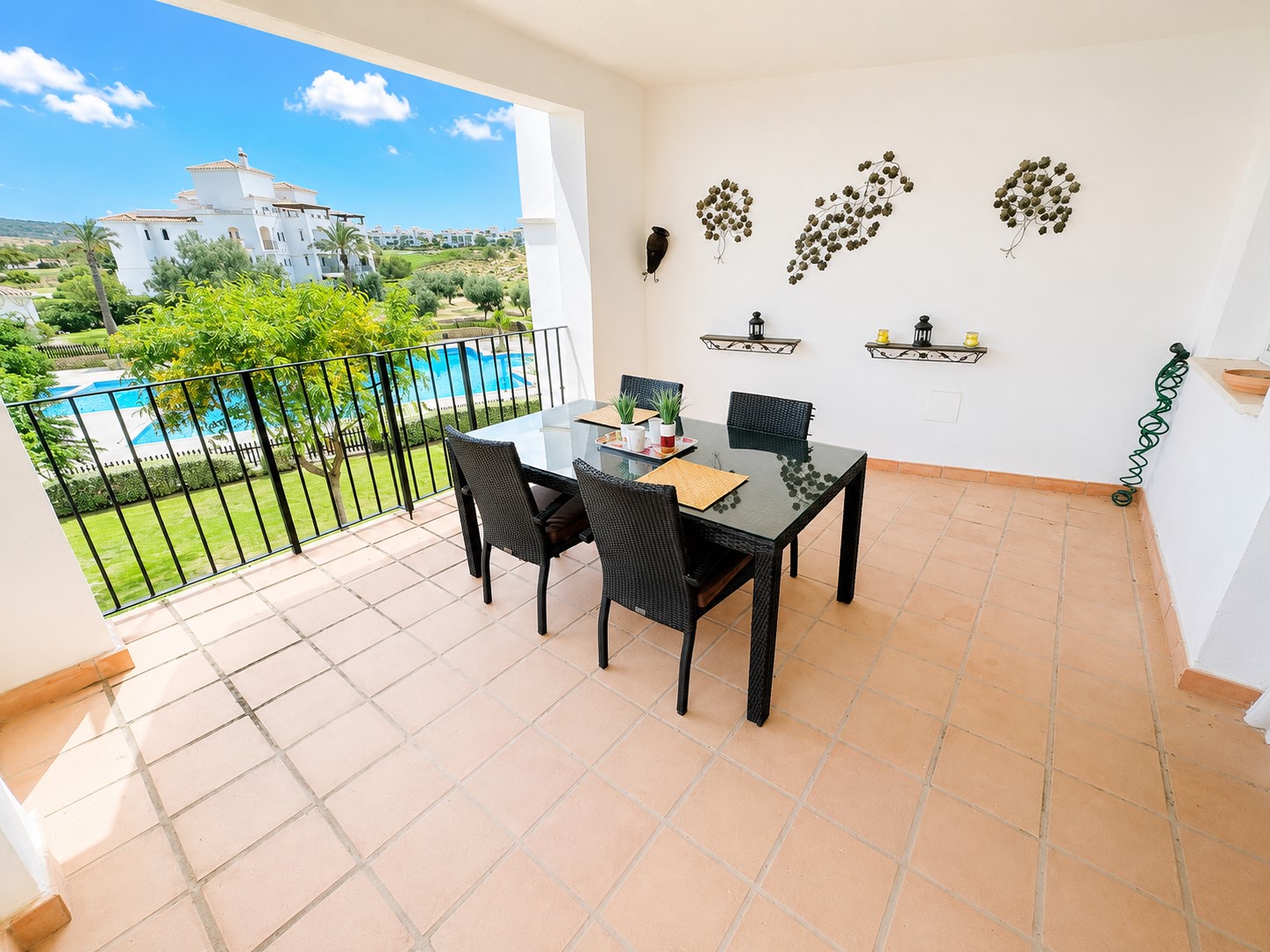 Rare Two Bedroom Two Bathroom End Apartment for Sale | Hacienda Riquelme Golf Resort